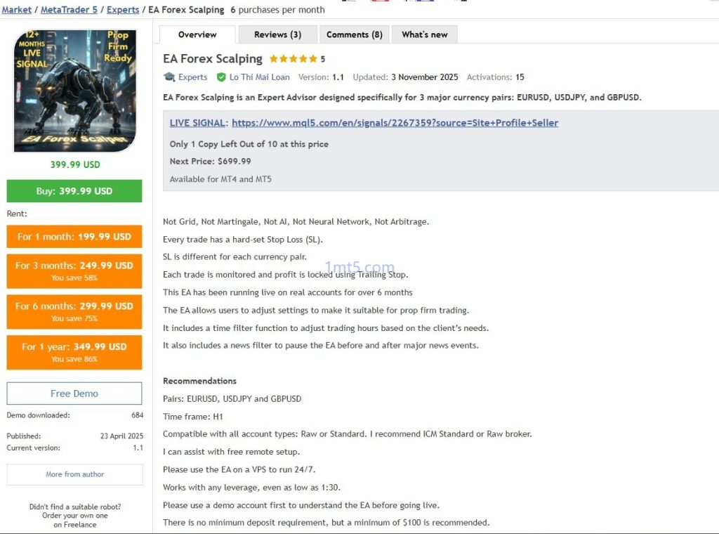 EA Forex Scalper MT4交易的工具|外汇EA|外汇论坛|MT4指标|MT5软件|EA源码|MQL编程|跟单系统|马丁格尔|狼行天下|财经东北路|ctrader|蜡烛图技术|外汇知识|自动化交易1mt5