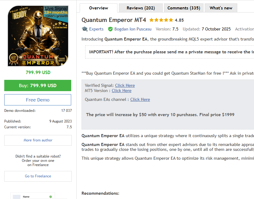 图片[5]交易的工具|外汇EA|外汇论坛|MT4指标|MT5软件|EA源码|MQL编程|跟单系统|马丁格尔|狼行天下|财经东北路|ctrader|蜡烛图技术|外汇知识|自动化交易量子皇帝 Quantum Emperor MT4（可实盘）交易的工具|外汇EA|外汇论坛|MT4指标|MT5软件|EA源码|MQL编程|跟单系统|马丁格尔|狼行天下|财经东北路|ctrader|蜡烛图技术|外汇知识|自动化交易1mt5